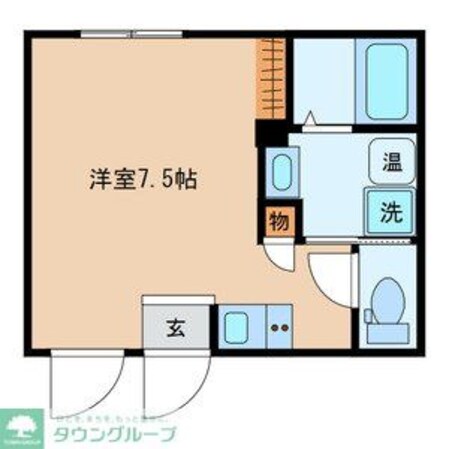カレラパークの物件間取画像